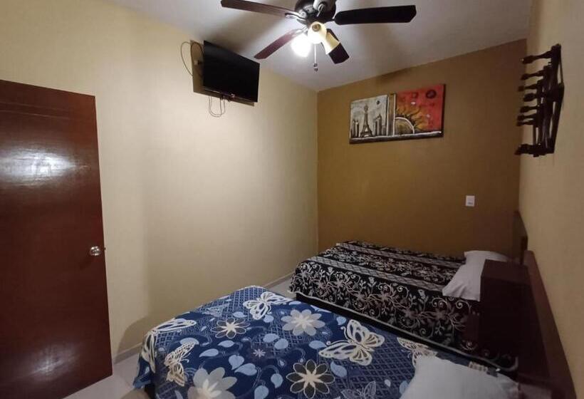 غرفه قياسيه سريرين مزدوجين, Cañada S Bungalows