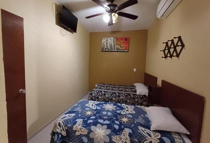 غرفه قياسيه سريرين مزدوجين, Cañada S Bungalows