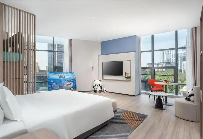 2段ベッド付きスタンダードルーム, Holiday Inn Express Yinchuan Yuehai