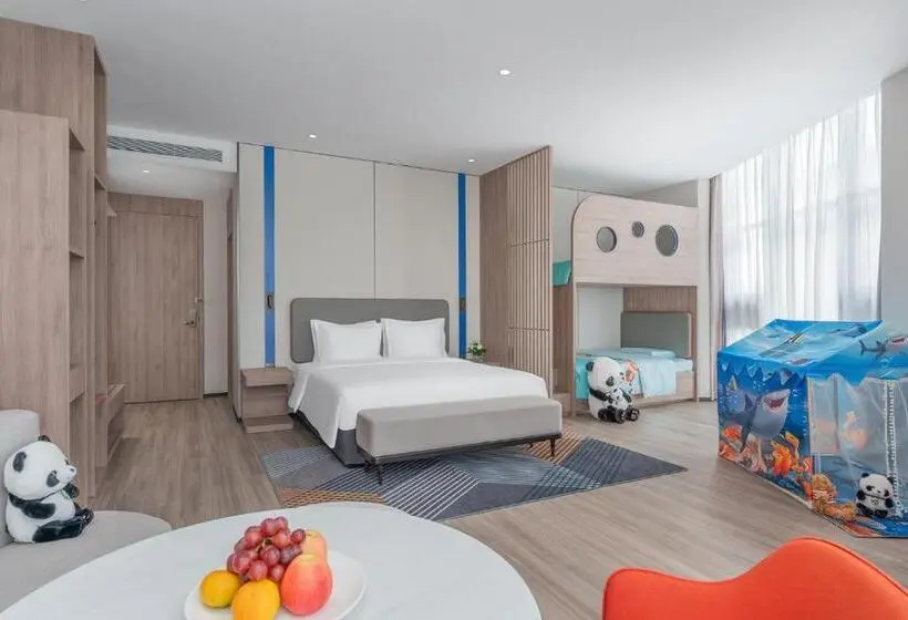 2段ベッド付きスタンダードルーム, Holiday Inn Express Yinchuan Yuehai