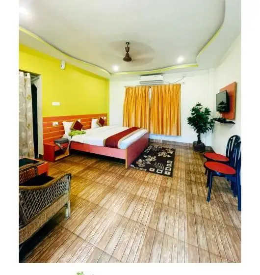 Standard-huone Puutarhanäkymä, Vip S Ruposhi Bangla Eco Resort