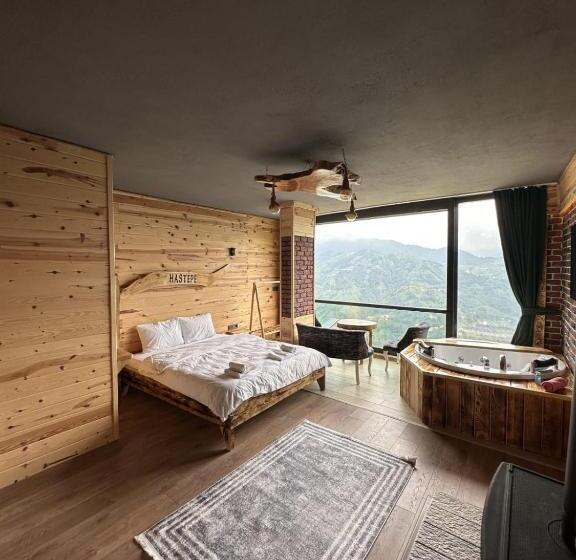 غرفة قياسية مطلة على الجبل, Hastepe Dağ Evleri̇