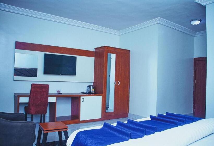 اتاق استاندارد با تخت بزرگ, Top Rank Hotel Galaxy Asaba