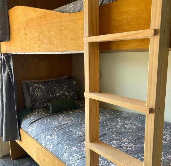 سرير فى غرفة مشتركه, Adventure Wanaka Hostel