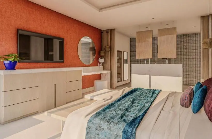 Club-sviitti merinäköalalla, Dreams Estrella Del Mar Mazatlán Golf & Spa Resort