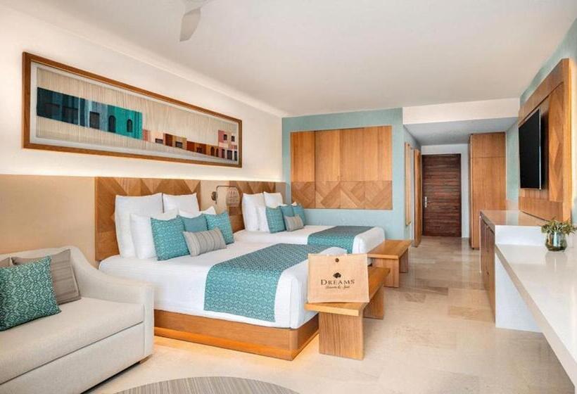 オーシャンビューのクラブルーム, Dreams Estrella Del Mar Mazatlán Golf & Spa Resort