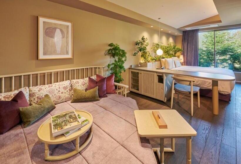 חדר סטנדרט עם מיטת קינג, Fufu Karuizawa Yokou No Kaze