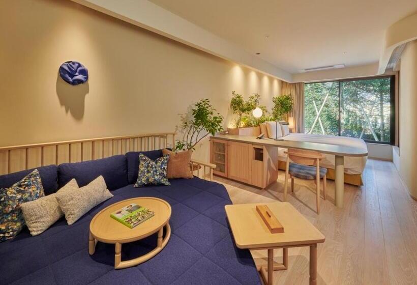 חדר סטנדרט עם מיטת קינג, Fufu Karuizawa Yokou No Kaze