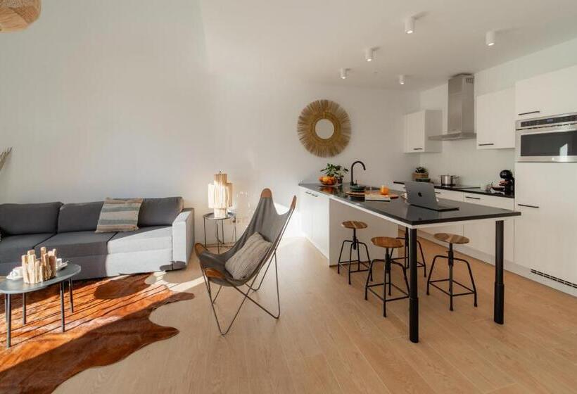 شقة غرفة واحدة, Horizonte Line