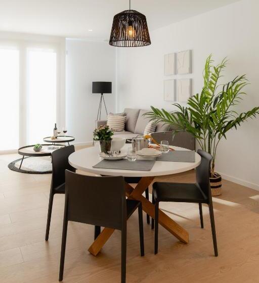 شقة غرفة نوم واحدة مزودة بتراس مطلة على البحر, Horizonte Line