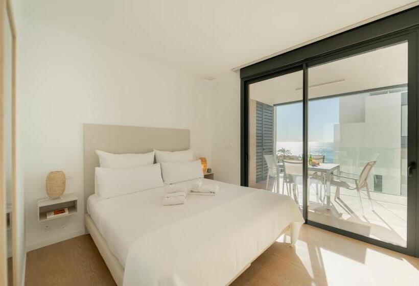 شقة غرفة نوم واحدة مزودة بتراس مطلة على البحر, Horizonte Line