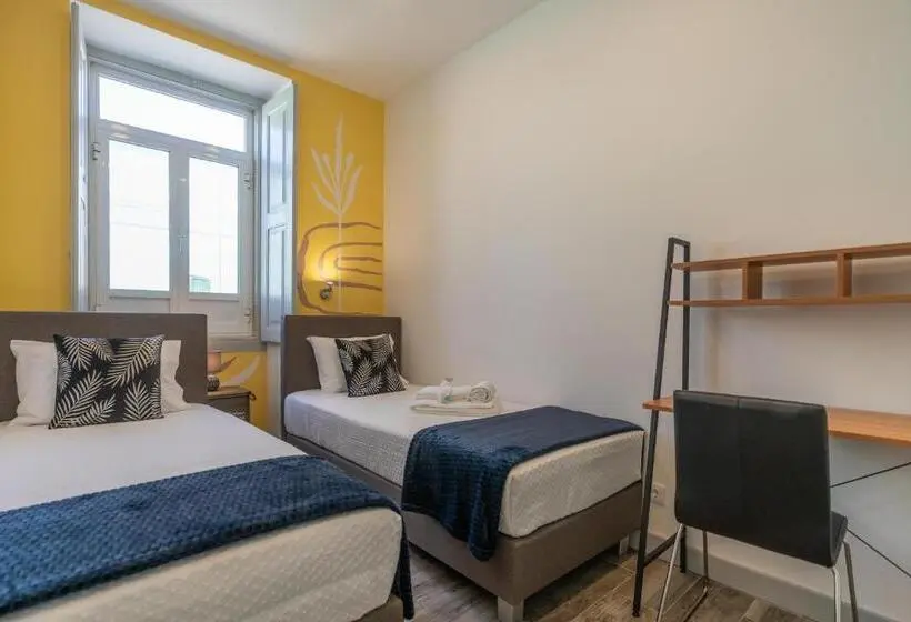 Standard-huone Jaettu Kylpyhuone, Leevin Guesthouse