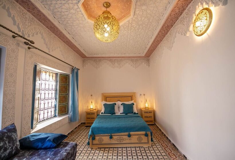 اتاق سوپریور چهار تخته, Riad Qamar Fez