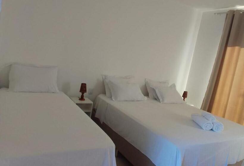 스탠다드 트리플 발코니 룸, Pousada Mel Do Cacau