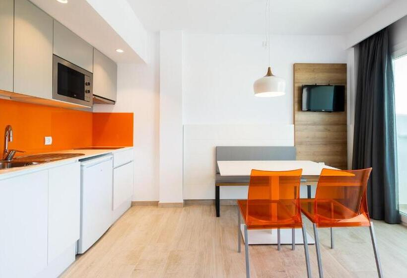 침실 1개 발코니 아파트, Casablanca Apartments, Santa Ponsa