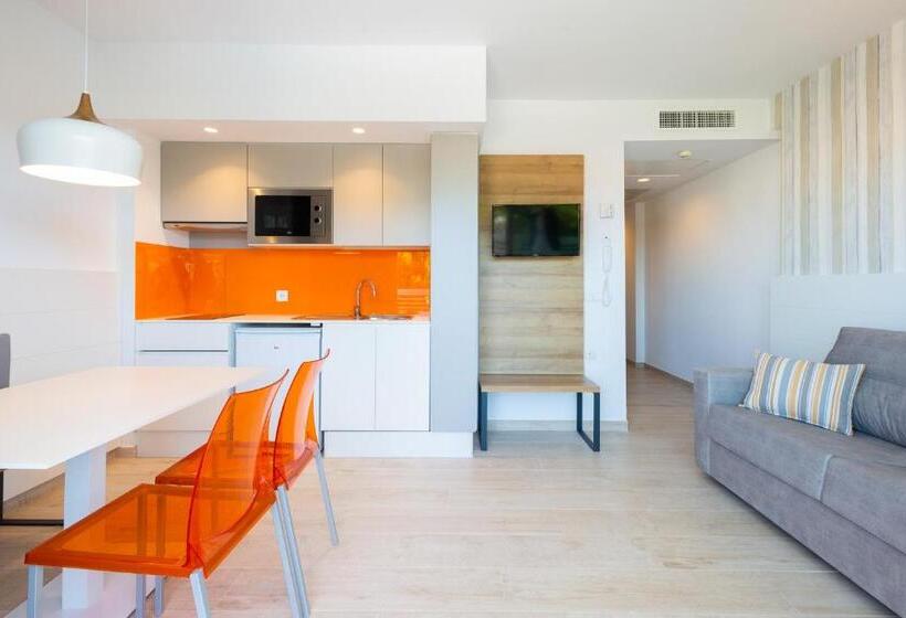 발코니가 있는 2 베드룸 아파트, Casablanca Apartments, Santa Ponsa