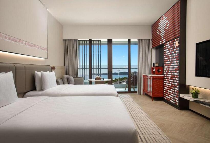 غرفة قياسية مطلّة علي البحر, Hualuxe Hotels And Resorts Sanya Yalong Bay Resort, An Ihg
