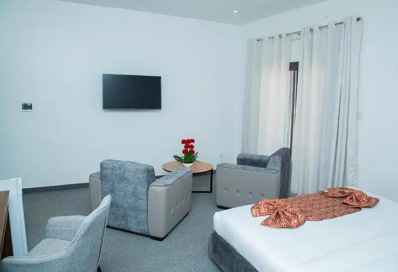 اتاق لوکس با تخت بزرگ, Hôtel Résidence Khadija