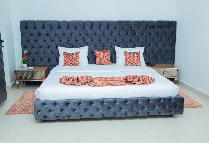 اتاق لوکس با تخت بزرگ, Hôtel Résidence Khadija