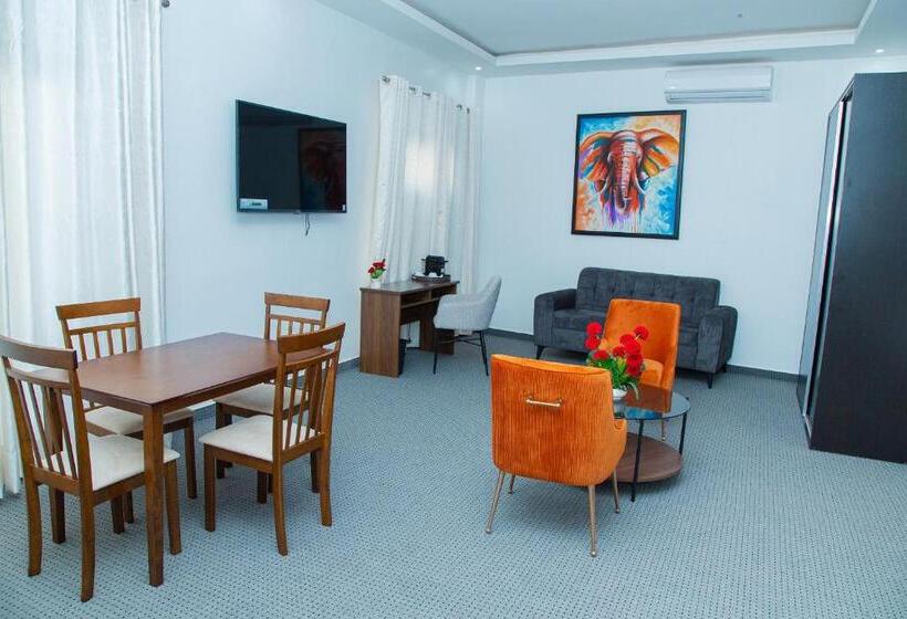 سوییت جونیور با چشم‌انداز استخر, Hôtel Résidence Khadija