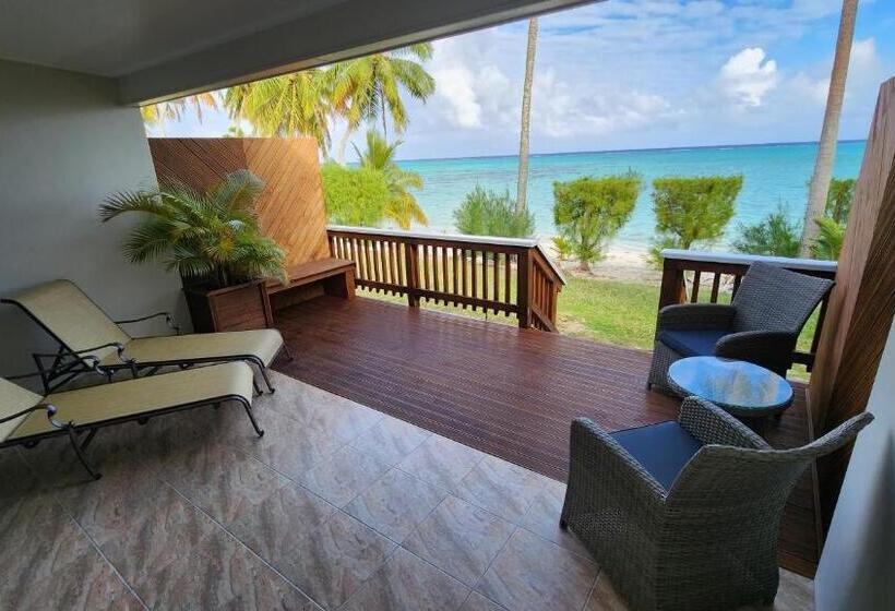 اتاق لوکس با بالکن و چشمانداز دریا, Resort Tava'e