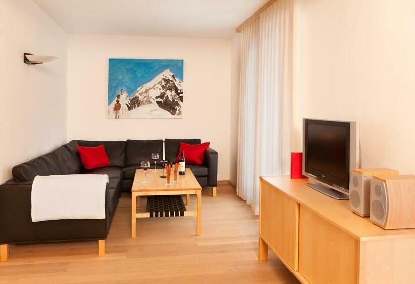 דירת שני חדרים עם מרפת, Appartementhotel Am Weissensee