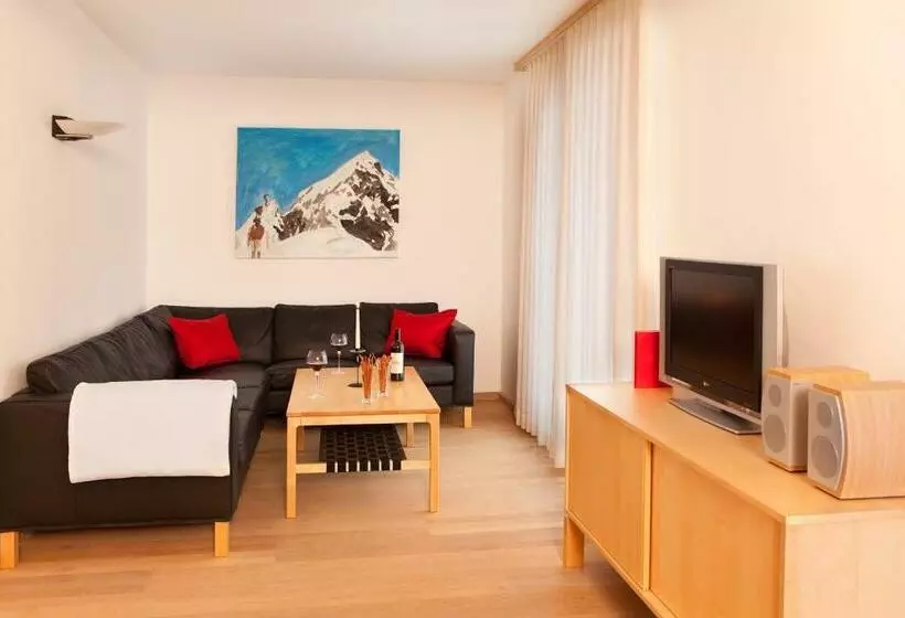 バルコニー付2ベッドルームアパートメント, Appartementhotel Am Weissensee