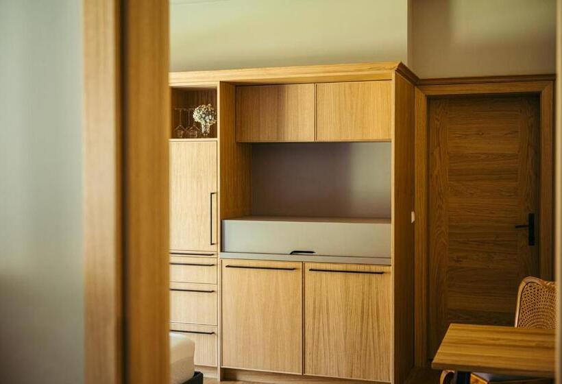 חדר סטנדרט עם מרפסת, Appartementhotel Am Weissensee