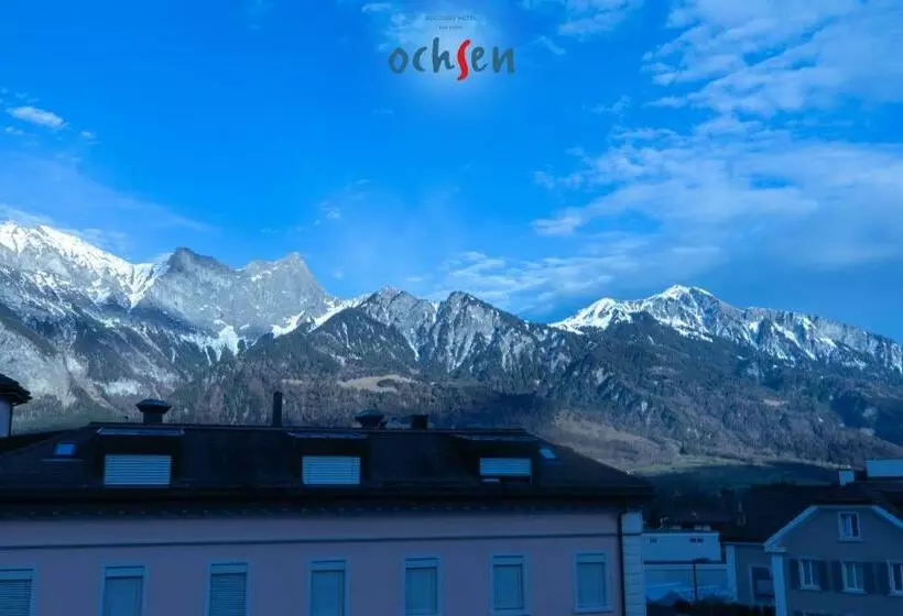山の見えるジュニアスイート, Boutique Hotel Ochsen