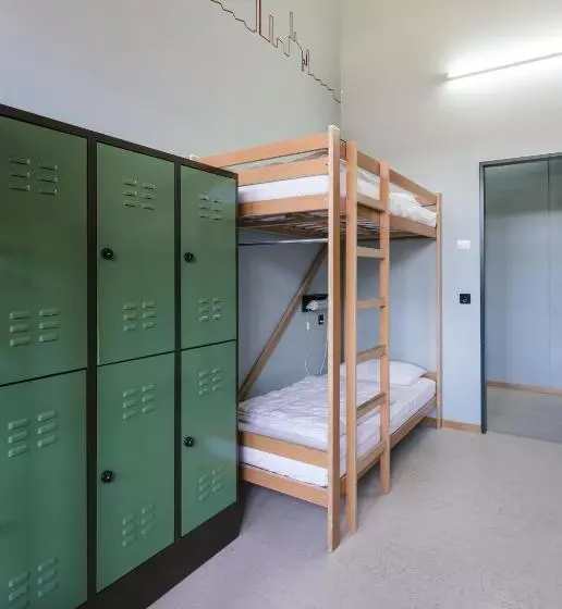 تختخواب در اتاق مشترک, Depot 195  Hostel Winterthur