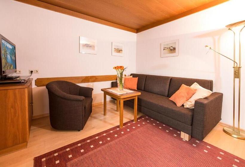 발코니가 있는 스위트, Gästehaus Haffner