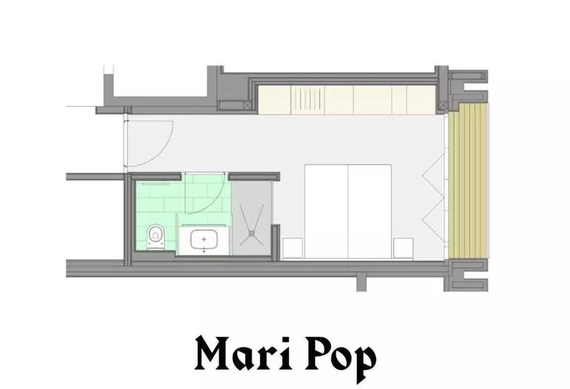 マウンテンビュースタンダードルーム, Mari Pop