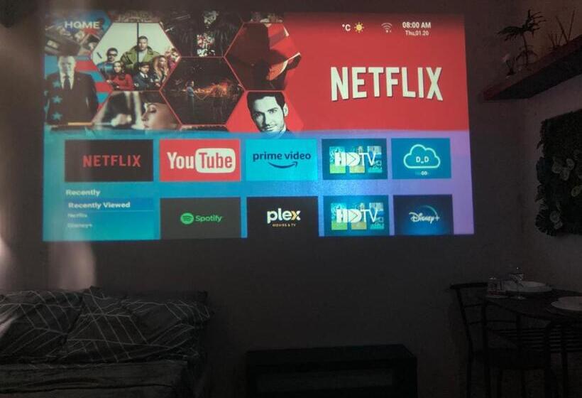 Standard Stúdió Szoba, Bohemian Inspired Studio Unit2 At Trees Residences