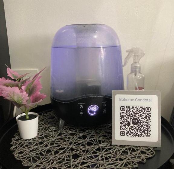 Standard Stúdió Szoba, Bohemian Inspired Studio Unit2 At Trees Residences