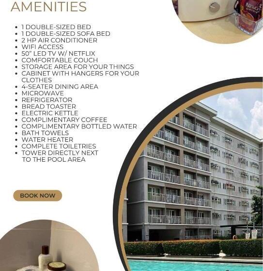 استودیوی لوکس, Trees Residences Staycation 1br/2br