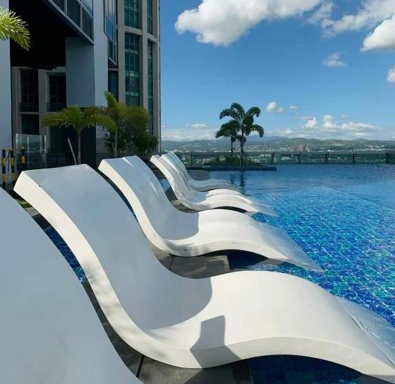 إستوديو ديلوكس, Eastwood Global Plaza Luxury Residences In 43rd Floor With City Sky View