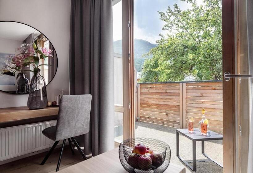 バルコニー付きデラックスルーム, Belmonte Tirol   Boutique