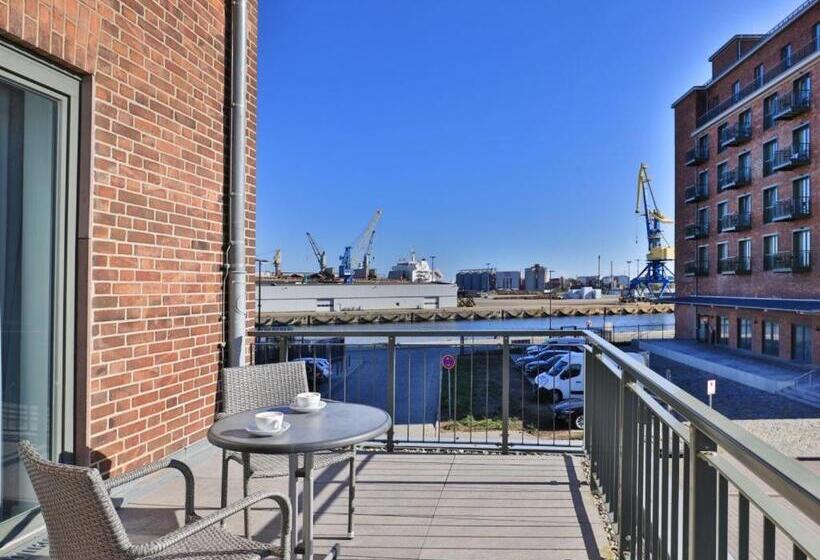 バルコニー付き１ベッドルームアパートメント, Ohlerich Speicher App_ 01