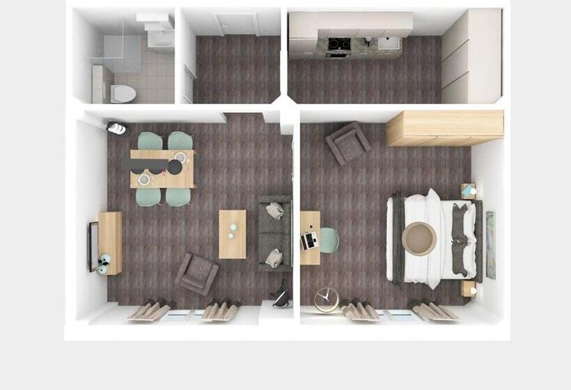 شقة غرفة واحدة, Ohlerich Speicher App_ 37