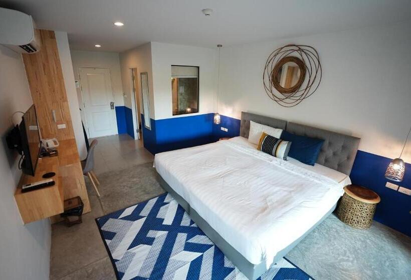 חדר דלוקס, Kraam Silhouette Hotel And Cafe Phuket