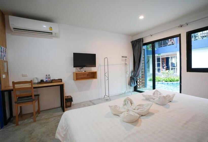 חדר דלוקס, Kraam Silhouette Hotel And Cafe Phuket