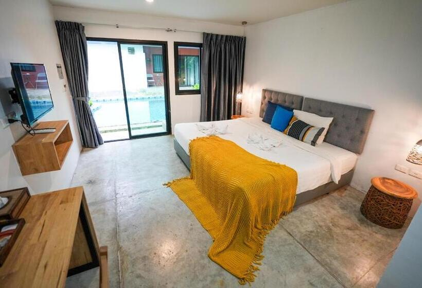 غرفة ديلوكس, Kraam Silhouette Hotel And Cafe Phuket