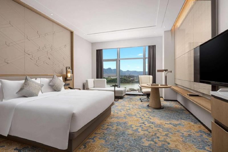 Premium room with river view, Wyndham Longquan Downtown
