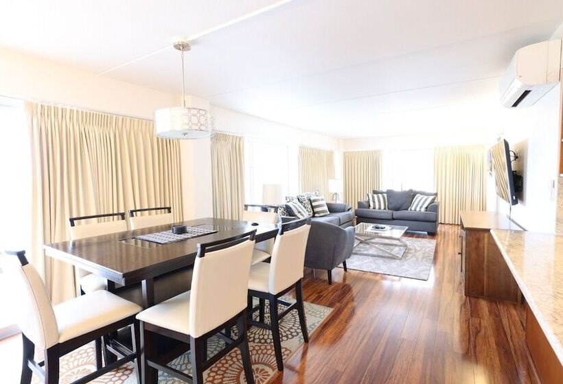 דירת חדר נוף לים, Ilikai Hotel With Ocean View