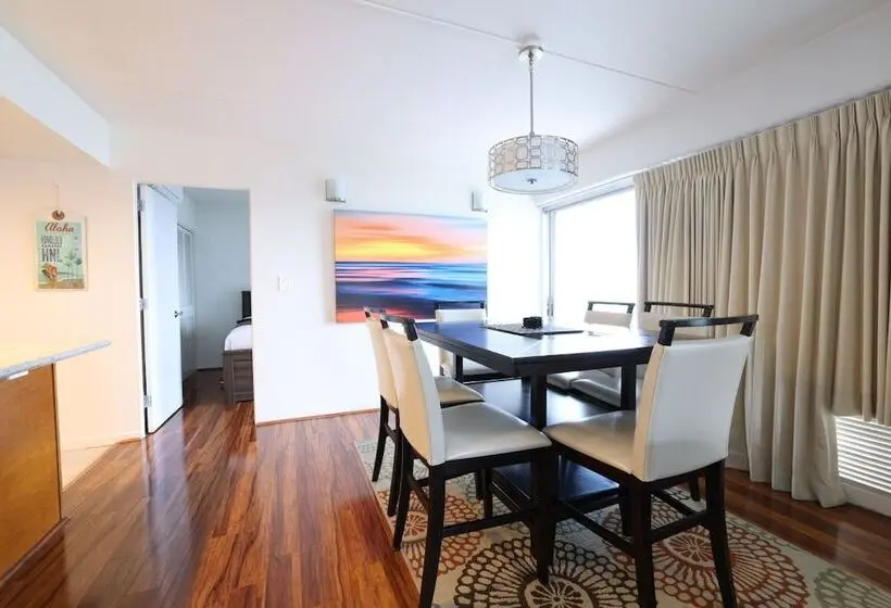 海の見える１ベッドルームアパートメント, Ilikai Hotel With Ocean View