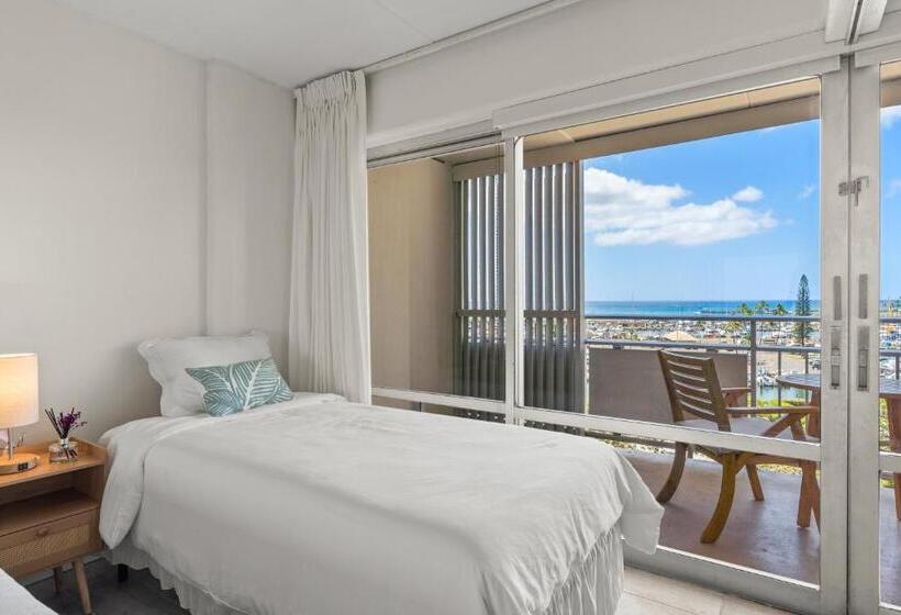 דירת חדר נוף לים, Ilikai Hotel With Ocean View