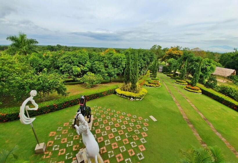 جناح جونيور مزوَّد بشرفة, Hacienda Isabela Hotel Campestre