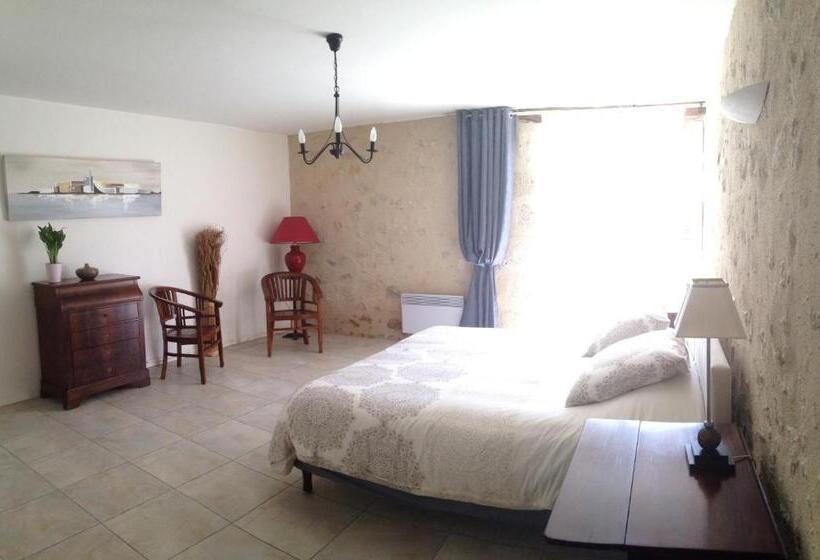 장애인을 위한 킹사이즈 침대 스탠다드 룸, Le Domaine Du Bel Air B&b