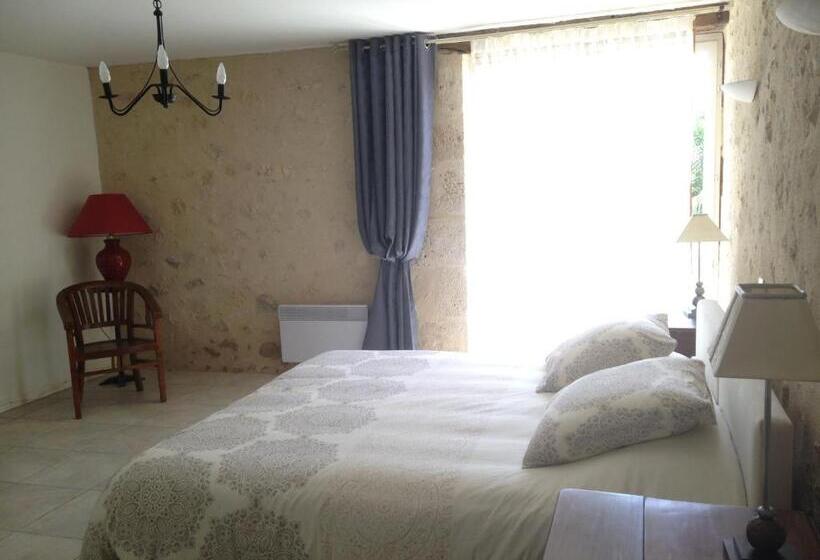 장애인을 위한 킹사이즈 침대 스탠다드 룸, Le Domaine Du Bel Air B&b