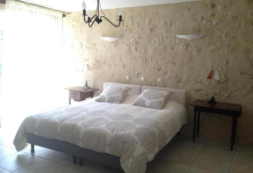 장애인을 위한 킹사이즈 침대 스탠다드 룸, Le Domaine Du Bel Air B&b